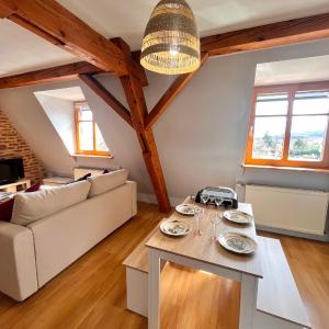 Duplex au cœur de Turckheim, 10 min de Colmar et place de parking