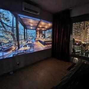 Private Cinema and Jacuzzi at Pertama Residency