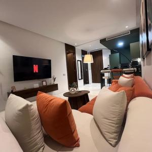 Luxury Residence So Stylish & Bright Appartement Hotel Au Coeur de Casablanca prés de Carrefour et 3 Min de La Gare Ferroviere Oasis