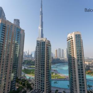 Luxury 1BR -Stunning Burj Khalifa & Fountain Views