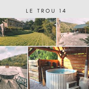 Le Trou 14, Ancienne ferme dans la nature avec bain nordique