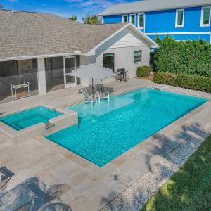 Spacious Pool Home Near Beach with backyard oasis
