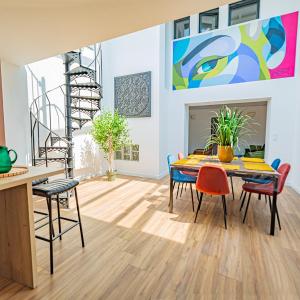 LOFT avec espace spa et terrasse vue sur les toits