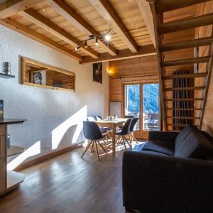 Charmant duplex 8 pers. skis aux pieds à Méribel Mottaret, balcon, cuisine équipée, animaux admis - FR-1-355-141