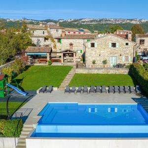 Villa Denis Village in Central Istria for 28 people pet friendly complex of 4 stone houses