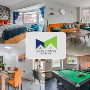 Spacious and Comfortable 5 Bedroom, 2 Bathroom Home with POOL TABLE, perfect for Contractors, NEC and Families