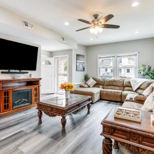 2 Blocks to Beach Apt with Grill in Ocean Gate!