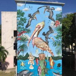 Depa Bonampak Zona de playas Cancún, Sea wall