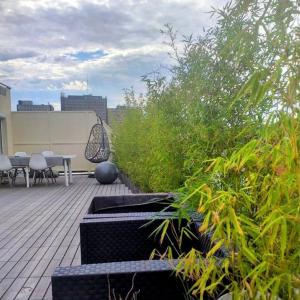 Appartement avec terrasse 50m2 dernier étage Strasbourg centre et proche gare