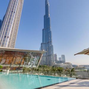 Knokey Luxury 1BR Apartments - 5 min walk to Burj Khalifa & Dubai Mall & Dubai Fountain