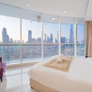 Downtown Damac Distinction Full Burj View