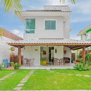 GB01 Excelente Casa 4 Suítes em Guarajuba com Piscina e Wi-fi