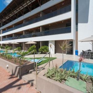 Flat no Centro de Porto de Galinhas com piscina privada