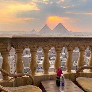 Beautiful Pyramids Land View