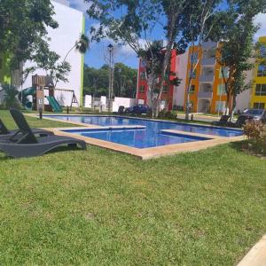 Lindo departamento privado con alberca