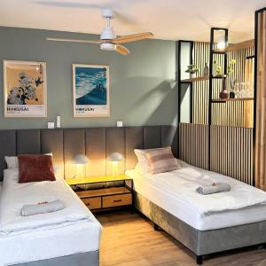 Green Studio with balcony - free parking