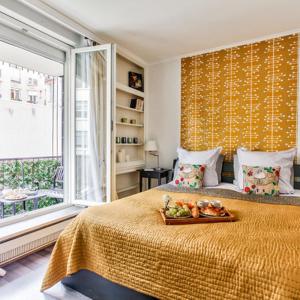 Charming 1BR apartment with terrace Le Marais Paris Center