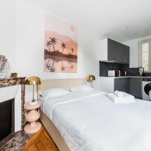 Studio neuf Metro Jaures- Paris 19 - 2P - FLAT-GUEST