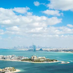 35th Fl 1BR in Palm Tower - Nakheel Mall & Sea View