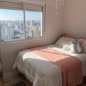 Apto aconchegante no último andar, condo com infra