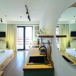 Stylish Studio Apartment with balcony In Marshall Gudauri Project