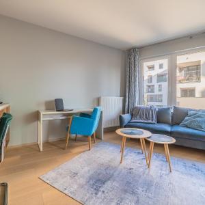 Chic Prague Living at Vista Serenity Apartment with Balcony