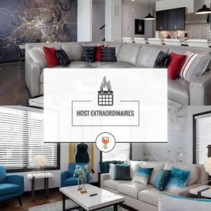 Two Townhomes- Rooftop Lounge- Hot Tub- City Views