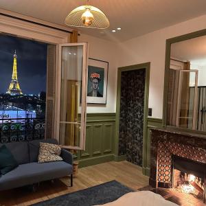 Joli appartement avec cheminée