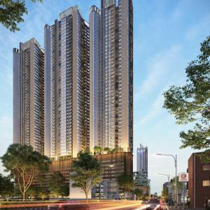 41st Floor TRIZEN Smart Luxury Apartment with sea view and portcity view