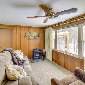 Fish, Hike and Relax Riverfront Manistique Cabin