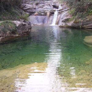 Laghetti di Nervi only Walking 20 min in the NATURE We Carry Your Baggage with Small Tractor