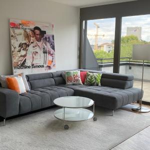 Penthouse 5 Room Duplex 3 Terraces, Near Center and Rhine