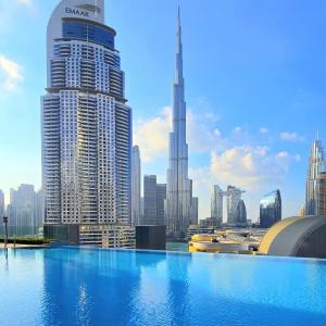 Full Burj Khalifa & Fountain Views Attached to Dubai Mall