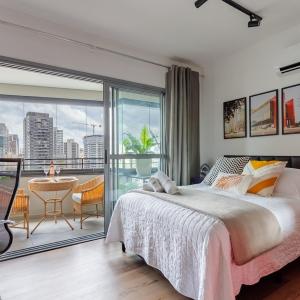 Studio Sky Confort | Alto c/ vista + Home Office