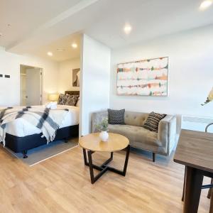Chic & Comfy 1 Bed Studio vs Gym Pool & Sauna In CBD Near Skytower