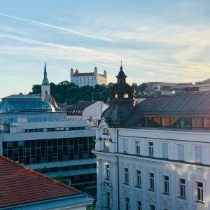 1-bedroom top floor apartment in heart of old town Bratislava