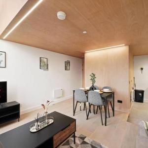 Modern apartment with roof terrace