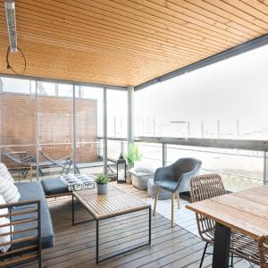 2ndhomes Luxurious 2BR Apartment with Rooftop Terrace & Sauna in Kamppi Center