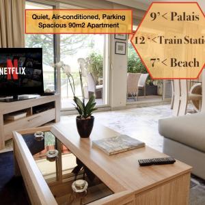 90m2 Apartement - Les Palmiers de Cannes