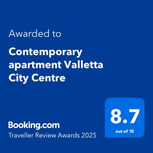 Contemporary apartment Valletta City Centre