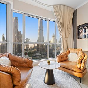 Ace Luxe, 2BR, Downtown, Burj Khalifa & Dubai Fountain view, 5 mins walk to Dubai Mall