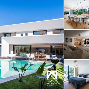 VACATION MARBELLA I Villa La Moderne, Sparkling Heated Pool, Private GYM, Cine Room, Arcade Machines