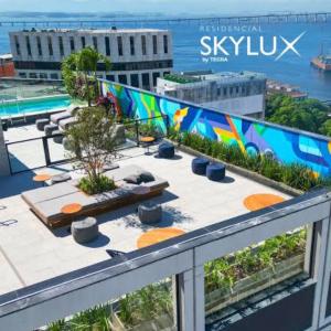 Flat industrial Skylux piscina e Netflix Rio de Janeiro