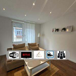 Le 3 - Joli appartement T3 Mulhouse centre, Neuf, calme et tout équipé - stationnement gratuit
