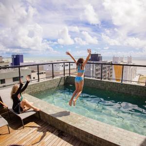 Flat a 2 min da praia em João Pessoa - Próx Caribessa