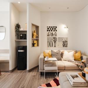 2BR Cozy City View CBD Sudirman Park Apartment, Luxury & Chic Design