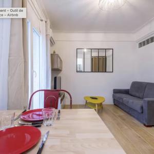 Charmant studio rue Hérold - Wifi, AC, 2pers