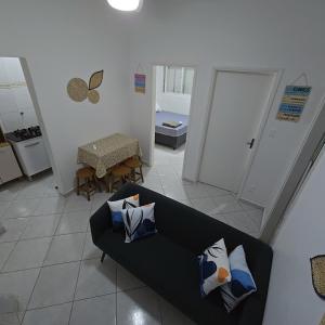 Apto com linda vista mar