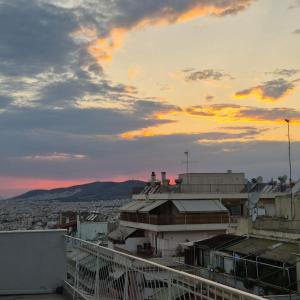 Penthouse Acropolis View Sunset Balcony