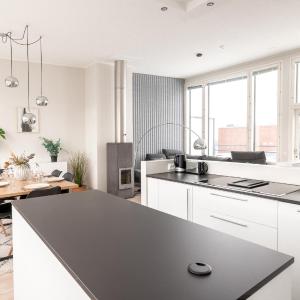 2ndhomes Stunning 2-Story Penthouse Apartment with Sauna & 2 Terraces